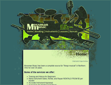 Tablet Screenshot of mossmanmusic.com